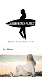Mobile Screenshot of malibubeachpilates.com